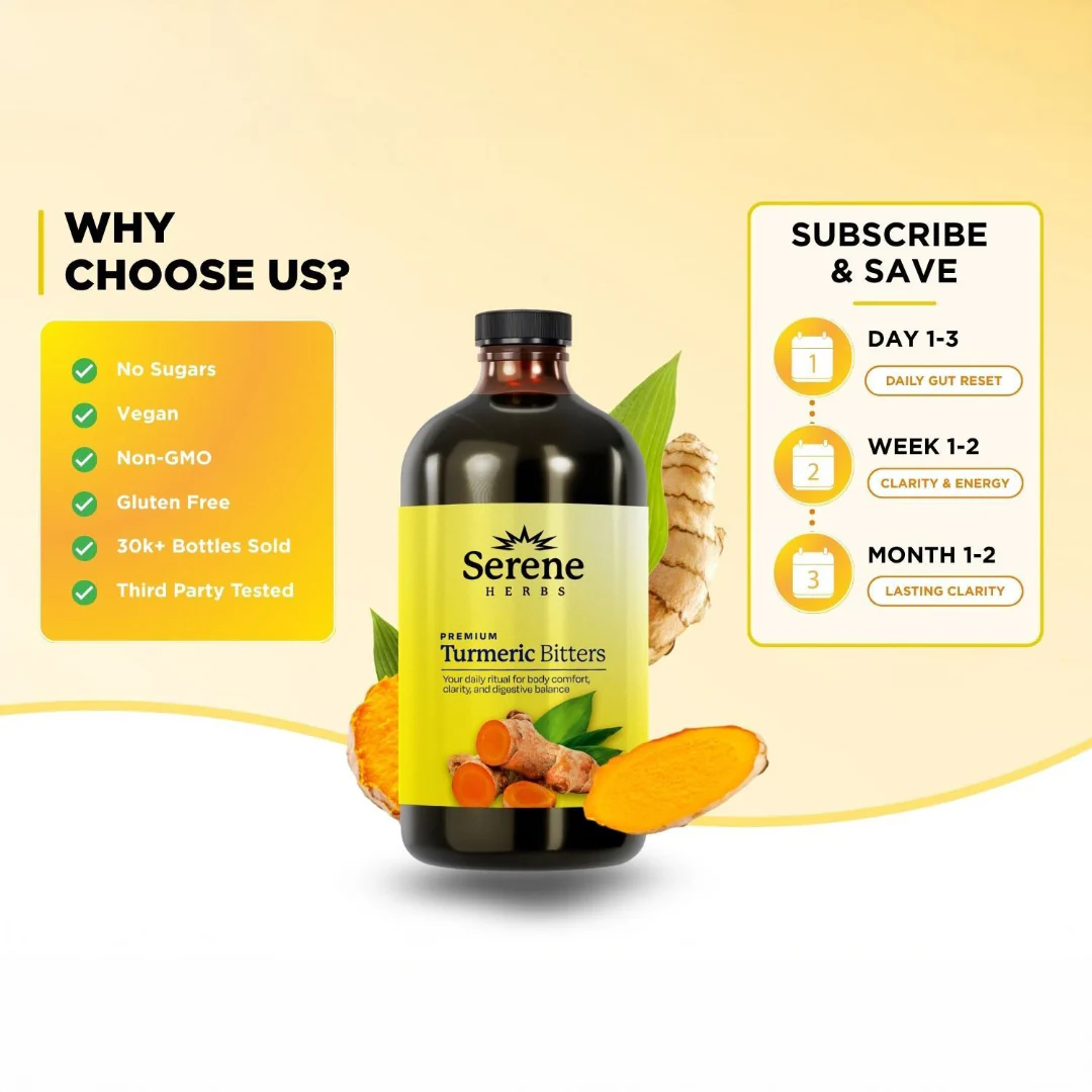 Turmeric Bitters - Liquid Joint & Inflammation Support - Image 7